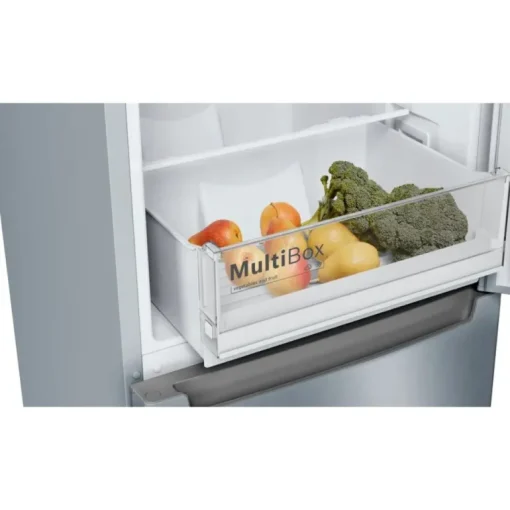 Bosch KGN33NLEBG Series 2 Freestanding No Frost Fridge Freezer Stainless Steel