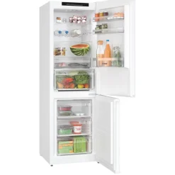 Bosch KGN362WDFG Series 4 Freestanding 60cm Frost Free Fridge Freezer White