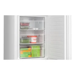 Bosch KGN392WDFG Series 4 No Frost Freestanding Fridge Freezer White
