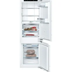 Bosch KIF86PFE0 Serie 8 Built-in fridge-freezer with freezer at bottom 177.2 x 55.8 cm flat hinge