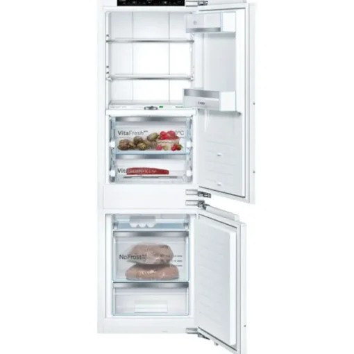 Bosch KIF86PFE0 Serie 8 Built-in fridge-freezer with freezer at bottom 177.2 x 55.8 cm flat hinge