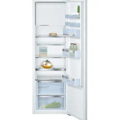 Bosch KIL82AFF0G Serie 6 Built-in fridge with freezer section 177.5 x 56 cm flat hinge
