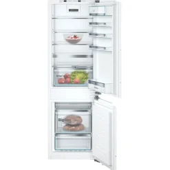 Bosch KIN86AFF0G Serie 6 Built-in fridge-freezer with freezer at bottom 177.2 x 55.8 cm flat hinge
