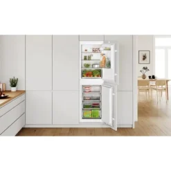 Bosch KIN85NSE0G Series 2 Frost Free Integrated Fridge Freezer White