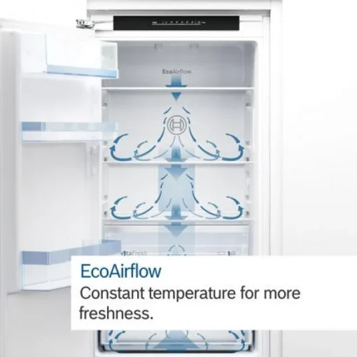 Bosch KIN85NSE0G Series 2 Frost Free Integrated Fridge Freezer White