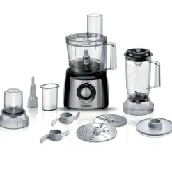 Bosch MCM3501MGB MultiTalent 3 Compact 800W Food Processor Black and Stainless Steel CLEARANCE