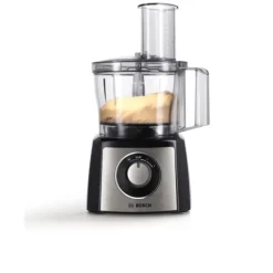 Bosch MCM3501MGB MultiTalent 3 Compact 800W Food Processor Black and Stainless Steel