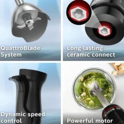 Bosch MSM4B670GB ErgoMaster Series 4 Hand Blender Black