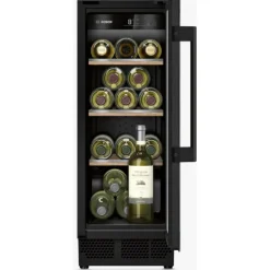 Bosch Series 6 KUW20VHF0G 30cm Undercounter Wine Cooler Black