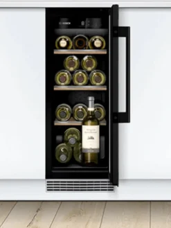 Bosch Series 6 KUW20VHF0G 30cm Undercounter Wine Cooler Black