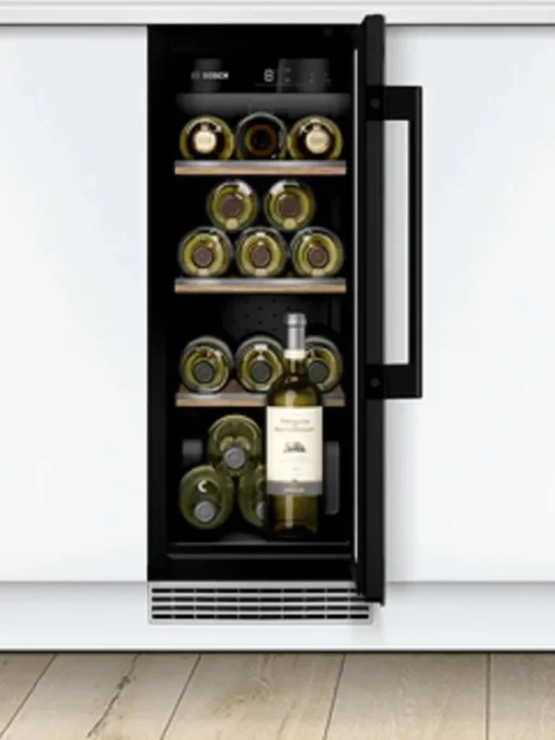 Bosch Series 6 KUW20VHF0G 30cm Undercounter Wine Cooler Black
