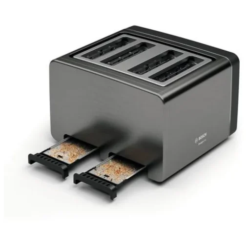 Bosch TAT5P445GB 4 Slice Toaster In Anthracite