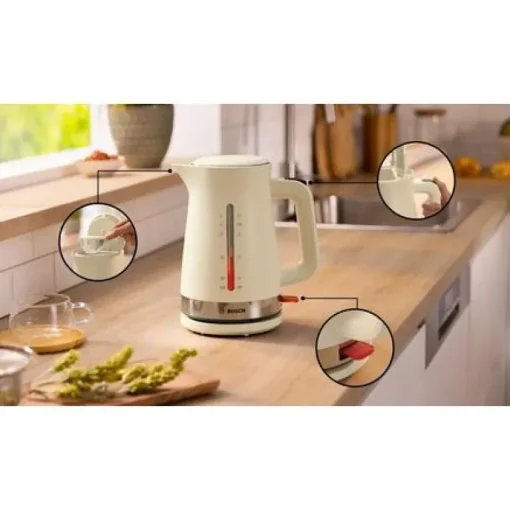 Bosch TWK4M227GB MyMoment kettle 1.7L Cream