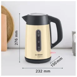 Bosch TWK4P437GB Traditional Kettle Cream