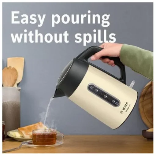 Bosch TWK4P437GB Traditional Kettle Cream