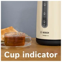 Bosch TWK4P437GB Traditional Kettle Cream