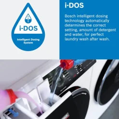 Bosch WGB256A1GB Series 8 i-DOS WiFi enabled 10 kg 1400 Spin Washing Machine White