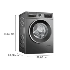 Bosch WGG244FCGB Series 6 i-Dos 9kg 1400 Spin Freestanding Front Loader Washing Machine Grey
