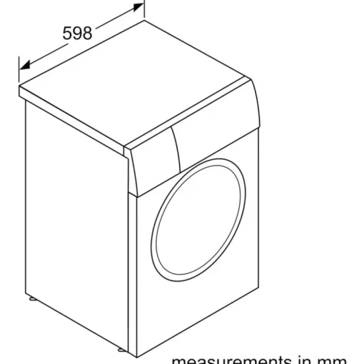 Bosch WGG244ZCGB Serie 6 9kg 1400 Spin Washing Machine Graphite