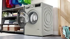 Bosch WGG254ZSGB Serie 6 10kg 1400 Spin Washing Machine Silver Inox