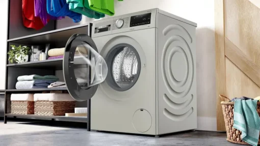 Bosch WGG254ZSGB Serie 6 10kg 1400 Spin Washing Machine Silver Inox