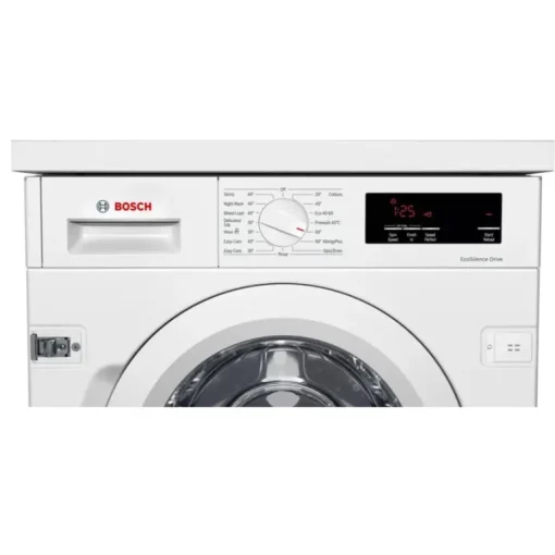 Bosch WIW28302GB Series 6 Integrated 8kg 1400 Spin Washing Machine White