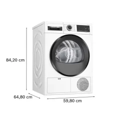 Bosch WPG23108GB Series 6 8kg Freestanding Condenser Tumble Dryer White