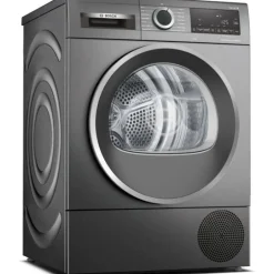 Bosch WQG245R9GB Serie 6 Heat Pump Tumble Dryer 9kg Graphite