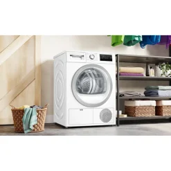 Bosch WTH85225GB Series 4 8kg Heat Pump Tumble Dryer White