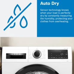 Bosch WTN83202GB Series 4 8Kg Condenser Tumble Dryer White