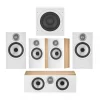 Bowers & Wilkins 606 & 607 S3 5.1 Surround Sound Speaker Package Oak