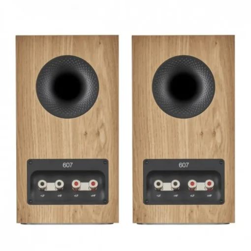 Bowers & Wilkins 606 & 607 S3 5.1 Surround Sound Speaker Package Oak