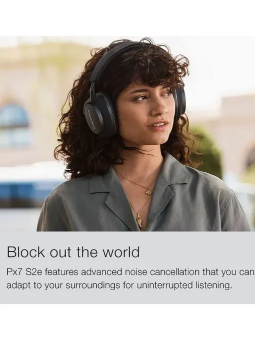 Bowers & Wilkins PX7 S2e Over-Ear Noise Cancelling Headphones Forest Green