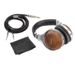 Denon AH-D7200 Reference Quality Over-Ear Headphones in Walnut