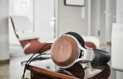 Denon AH-D7200 Reference Quality Over-Ear Headphones in Walnut