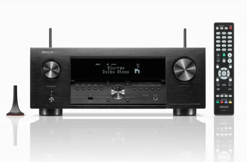 DENON AVC-X4800H 9.4 Channel 8K AV Amplifier - Black