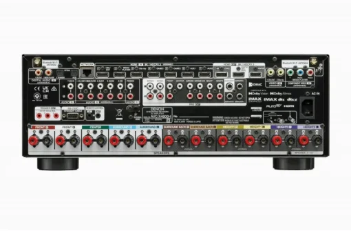 DENON AVC-X4800H 9.4 Channel 8K AV Amplifier - Black