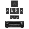 Denon AVRS670H 5.2 Ch 8K AV Receiver with Bowers and Wilkins 607 S3 5.1 Surround Sound Speaker Package Black