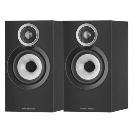 Denon AVRS670H 5.2 Ch 8K AV Receiver with Bowers and Wilkins 607 S3 5.1 Surround Sound Speaker Package Black