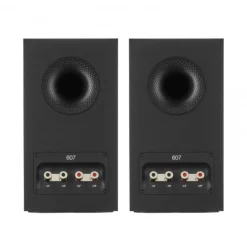 Denon AVRS670H 5.2 Ch 8K AV Receiver with Bowers and Wilkins 607 S3 5.1 Surround Sound Speaker Package Black