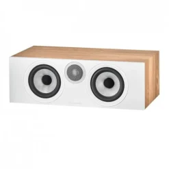 Denon AVRS670H 5.2 Ch 8K AV Receiver with Bowers and Wilkins 606 S3 5.1 Surround Sound Speaker Package Oak