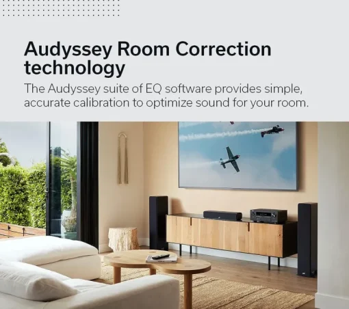 DENON AVR-S970H 7.2 Ch 185W 8K with HEOS Built-in AV Receiver