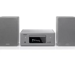 Denon CEOL N10 Receiver With SCN10 Speakers Bundle Grey