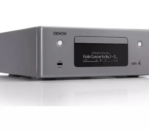 Denon CEOL N10 Receiver With SCN10 Speakers Bundle Grey