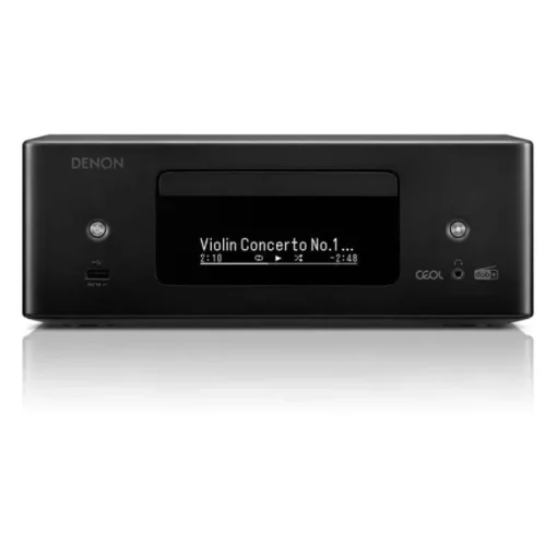 Denon CEOL RCD-N12 DAB+ Hi-Fi System with Bowers & Wilkins 607 S3 Speakers Pair Black