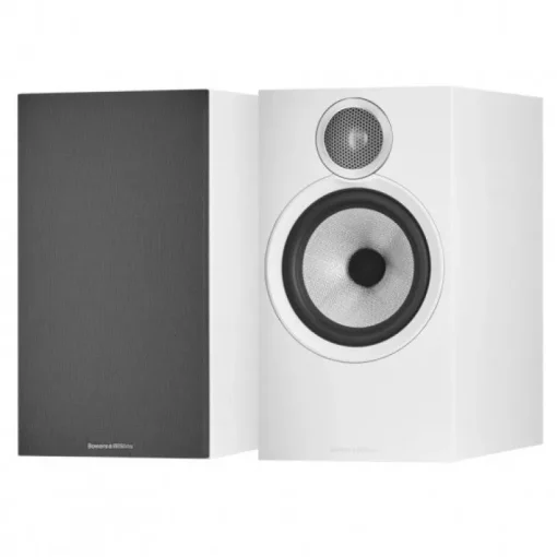 Denon CEOL RCD-N12 DAB+ Hi-Fi System with Bowers & Wilkins 606 S3 Speakers Pair White