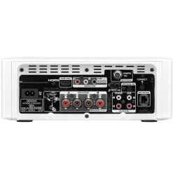 Denon CEOL RCD-N12 DAB+ Hi-Fi System with Bowers & Wilkins 606 S3 Speakers Pair White