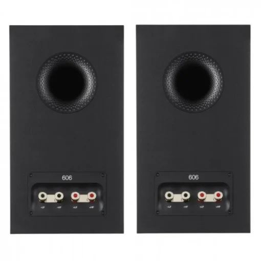 Denon CEOL RCD-N12 DAB+ Hi-Fi System with Bowers & Wilkins 606 S3 Speakers Pair Black