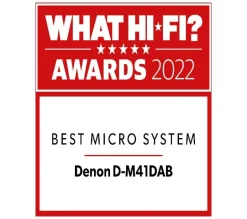 Denon DM41DAB DAB+ Mini HiFi System Black