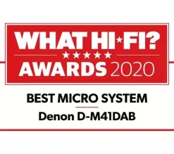 Denon DM41DAB DAB+ Mini HiFi System Black
